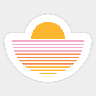 Sunset sunrise Sticker